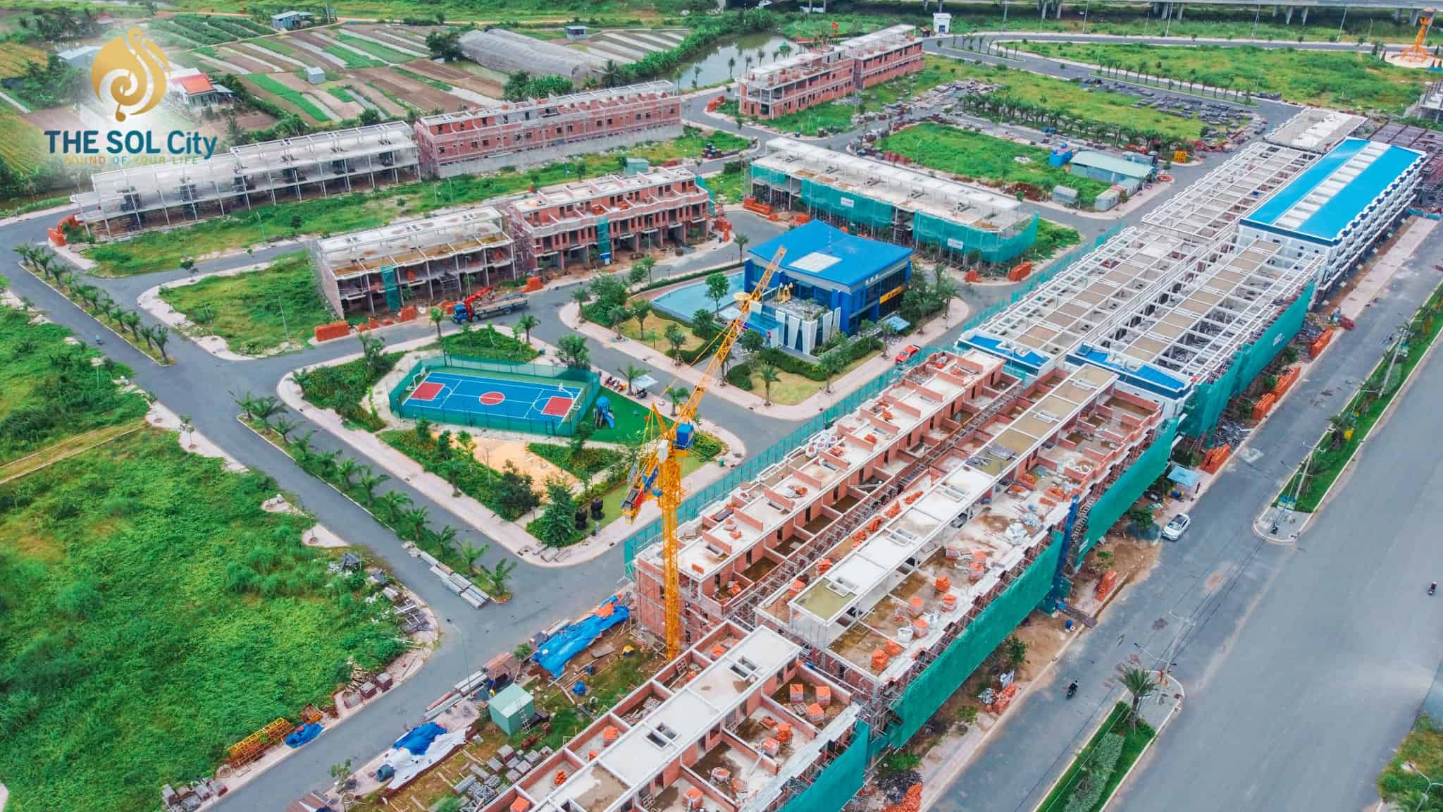 cập nhật hạ tầng the sol city