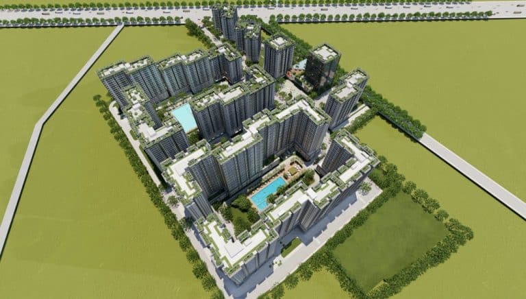 Phối cảnh tổng thể dự án The Win City