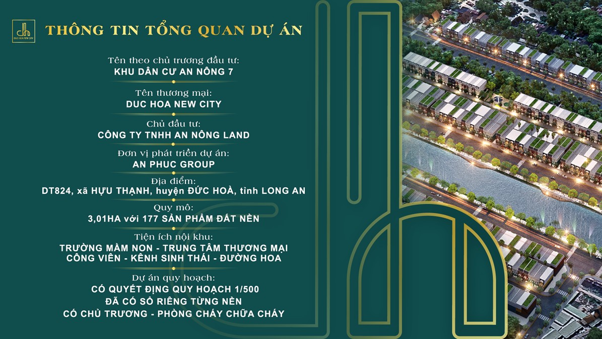 ĐỨC HÒA NEW CITY