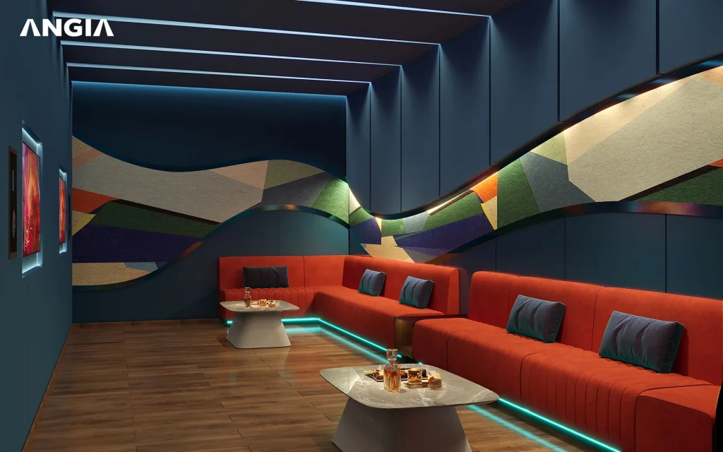 phòng karaoke tại the gió riverside