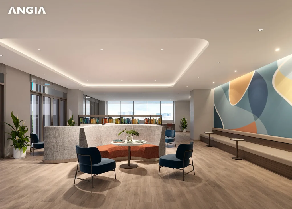 thư viện tại the gió riverside