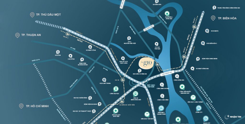 vị trí the gió riverside