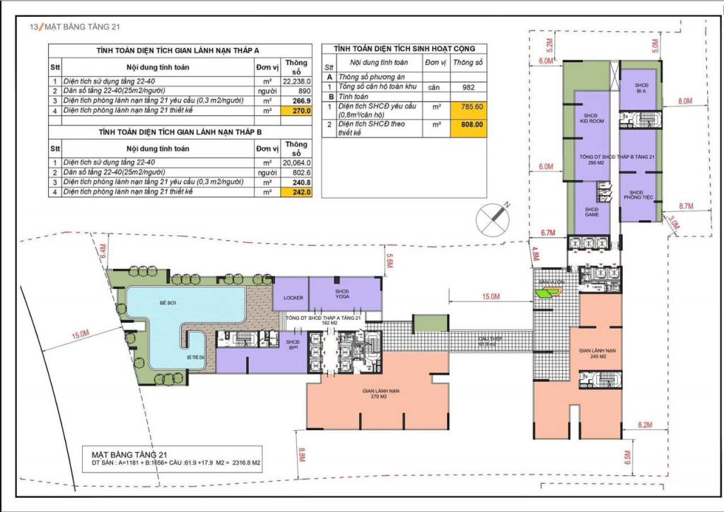 mặt bằng A&T sài gòn riverside